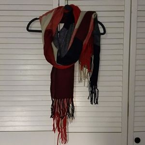 Buffalo plaid scarf